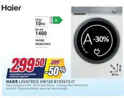 Trony HAIER LAVATRICE HW100-B14367U-IT offerta