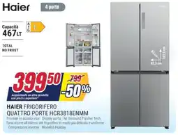 Trony HAIER FRIGORIFERO QUATTRO PORTE HCR3818ENMM offerta
