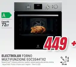 Trony ELECTROLUX FORNO MULTIFUNZIONE EOC3S44TX2 offerta