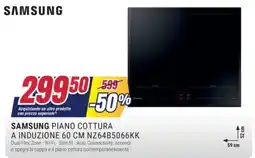 Trony SAMSUNG PIANO COTTURA A INDUZIONE 60 CM NZ64B5066KK offerta