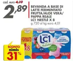 Italmark Bevanda a base di latte fermentato frutta/aloe vera/ pappa reale lc1 NESTLE offerta