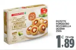 Interspar Pizzette pomodoro mozzarella DESPAR offerta