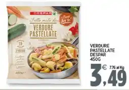 Interspar Verdure pastellate DESPAR offerta