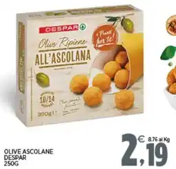 Interspar Olive ascolane DESPAR offerta