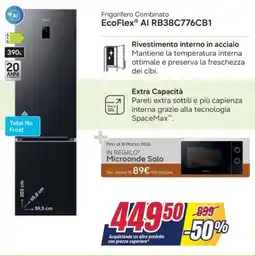 Trony Frigorifero Combinato EcoFlex Al RB38C776CB1 offerta