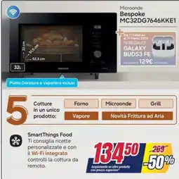 Trony Microonde Bespoke MC32DG7646KKE1 offerta