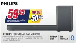 Trony PHILIPS SOUNDBAR TAB5309/10 offerta