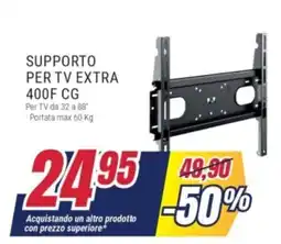 Trony Supporto per TV extra 400F CG offerta