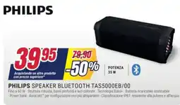 Trony PHILIPS SPEAKER BLUETOOTH TAS5000EB/00 offerta