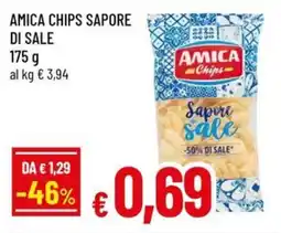 A&O Amica chips sapore di sale offerta