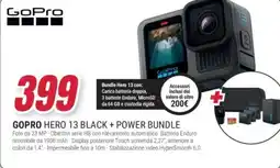 Trony GoPro hero 13 black + power bundle offerta