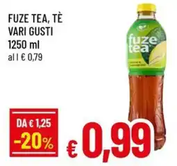 A&O Fuze tea, tè offerta