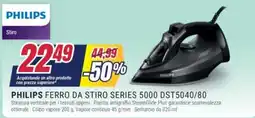 Trony PHILIPS FERRO DA STIRO SERIES 5000 DST5040/80 offerta