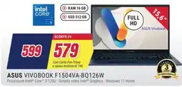 Trony ASUS VIVOBOOK F1504VA-BQ126W offerta