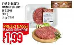 A&O Fior di scelta hamburgherone di suino offerta