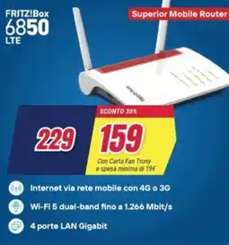 Trony FRITZ!Box 6850 LTE offerta