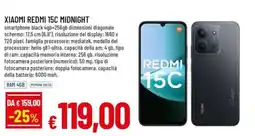 A&O XIAOMI REDMI 15C MIDNIGHT offerta