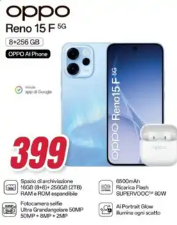 Trony oppo Reno 15 F 5G offerta