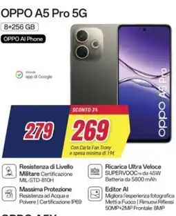Trony OPPO A5 Pro 5G offerta