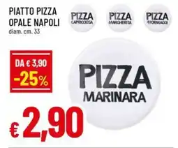 A&O Piatto pizza opale napoli offerta