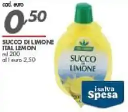 Italmark Succo di limone ital lemon offerta