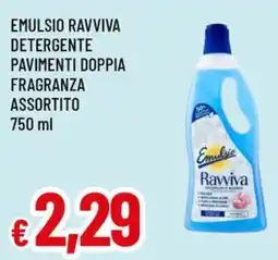 A&O Emulsio ravviva detergente pavimenti doppia offerta