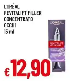 A&O L'oréal revitalift filler concentrato occhi offerta