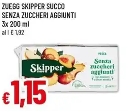 A&O Zuegg skipper succo senza zuccheri aggiunti offerta