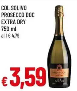 A&O Col solivo prosecco doc extra dry offerta