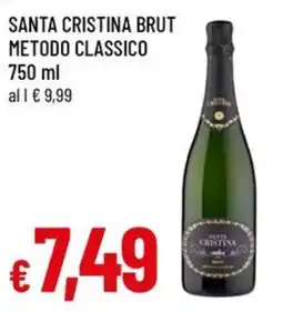 A&O Santa cristina brut metodo classico offerta