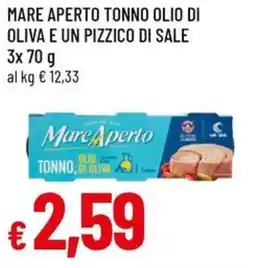 A&O Mare aperto tonno olio di oliva e un pizzico di sale offerta