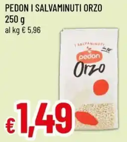 A&O Pedon i salvaminuti orzo offerta