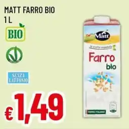 A&O Matt farro bio offerta