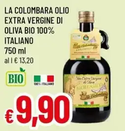A&O La colombara olio extra vergine di oliva bio 100% italiano offerta