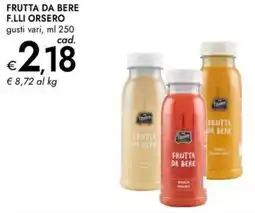 Bennet Frutta da bere F.LLI ORSERO offerta