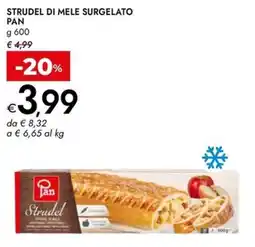 Bennet Strudel di mele surgelato PAN offerta