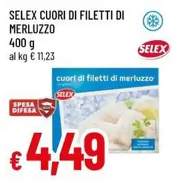 A&O Selex cuori di filetti di merluzzo offerta