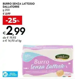 Bennet Burro senza lattosio DALLATORRE offerta