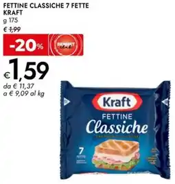 Bennet Fettine classiche 7 fette KRAFT offerta