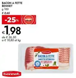Bennet Bacon a fette BENNET offerta