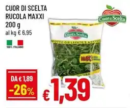 A&O Cuor di scelta rucola maxxi offerta