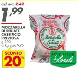 Italmark MOZZARELLA DI SERIATE Caseificio preziosa offerta