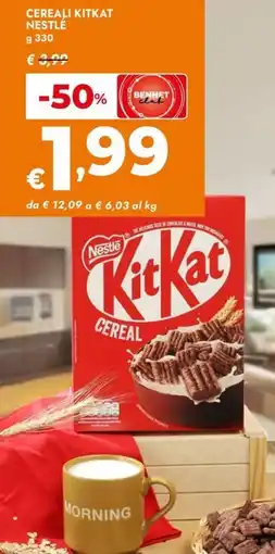 Bennet Cereali kitkat NESTLÉ offerta