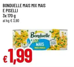 A&O Bonduelle mais mix mais e piselli offerta