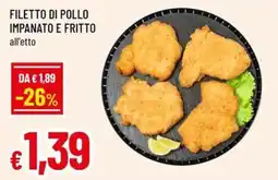 A&O Filetto di pollo impanato e fritto offerta