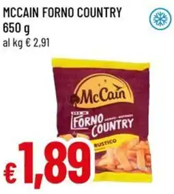 A&O Mccain forno country offerta