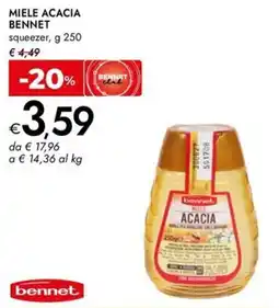 Bennet Miele acacia BENNET offerta