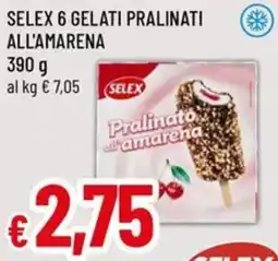 A&O Selex 6 gelati pralinati all'amarena offerta