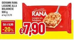 A&O Giovanni rana lasagne alla bolognese offerta