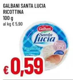 A&O Galbani santa lucia ricottina offerta